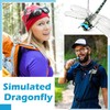 Dragonfly Hat Clips for Bugs, Dragon fly wingman Artificial Realistic