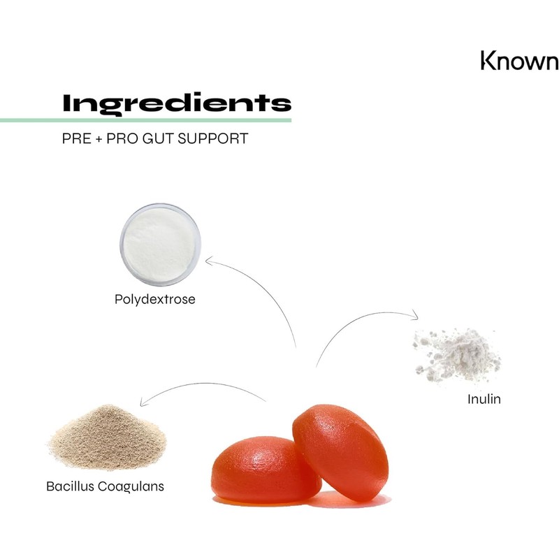 Probiotics for Gut Health - Prebiotic & Probiotic Support Gummies