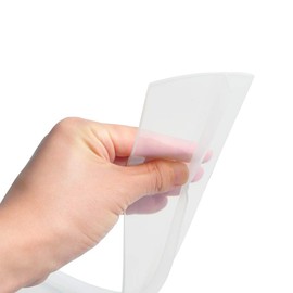 Silicone Kitchen Stove Counter Gap Covers, Kitchen Counter Gap Anti-Slip Filler Seals Spills Between Counter, Stovetop, Oven, Washer, Set of 2 (21 Inches, Clear)