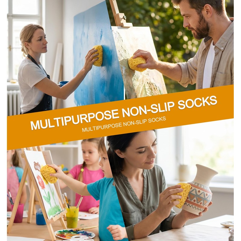 2 Pcs Sponge for Painting, Knockdown Texture Sponge Large Size,