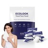 ecolook Compressed Disposable Face Towels, 12" x 11" 90GSM Thick