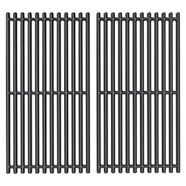 Uniflasy 17 x 8 3/4 Cast Iron Cooking Grate fits CharBroil Commercial 463644220 463632320 463642316 463245518 463630021 G369-0030-W2 2Burner Grill Replacement Part Grid for Nexgrill 720-0864M 720-0864
