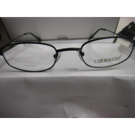 CARAVAGGIO EYEGLASS FRAMES Style JIANNO  Sz. 49-20-140   BLACK