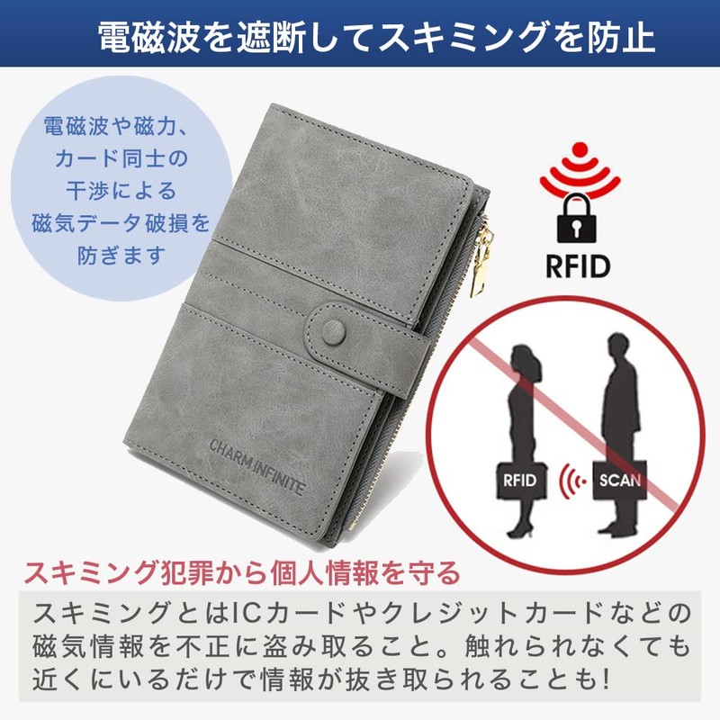 VOLAN Passport Case, Skimming, RFID Blocking, Card Storage, Men's, Women's,