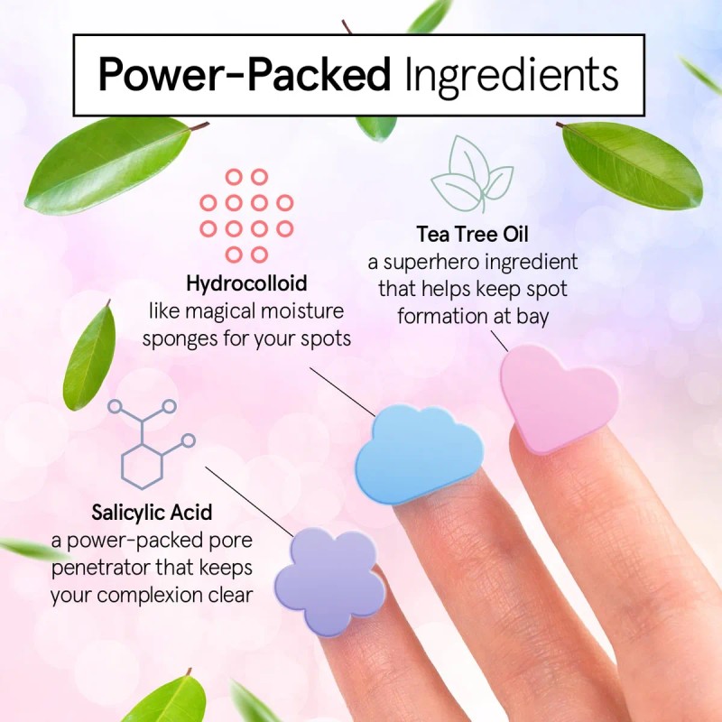 Grace & Stella Parches De Espinillas Para La Cara, Bonitos