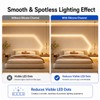Silicone LED Channel System, 16.4FT Flexible LED Strip Light Cover,