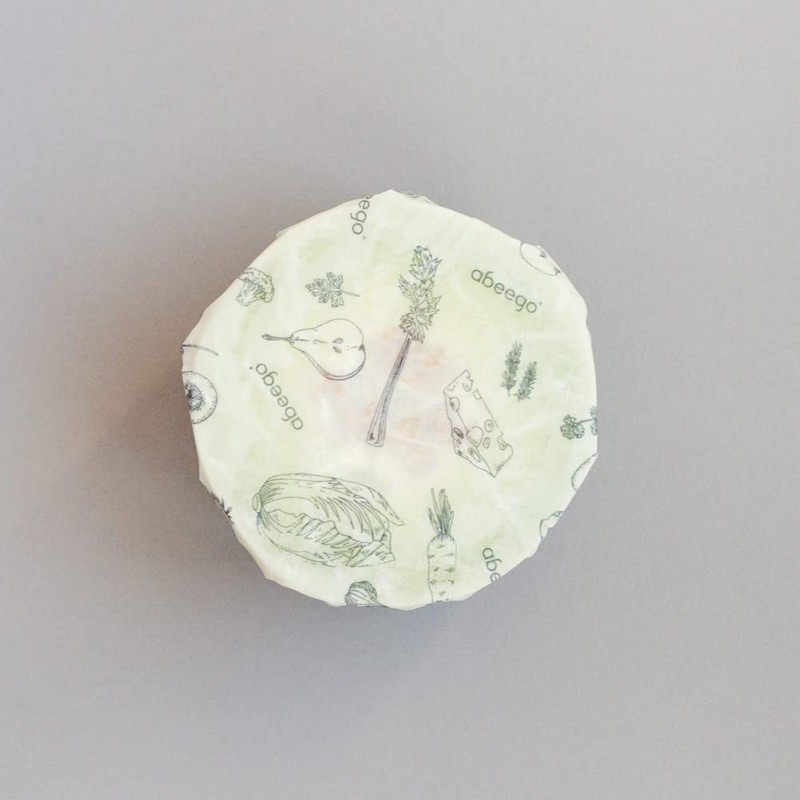 abeego Beeswax Wrap Set, Medium, Set of 3