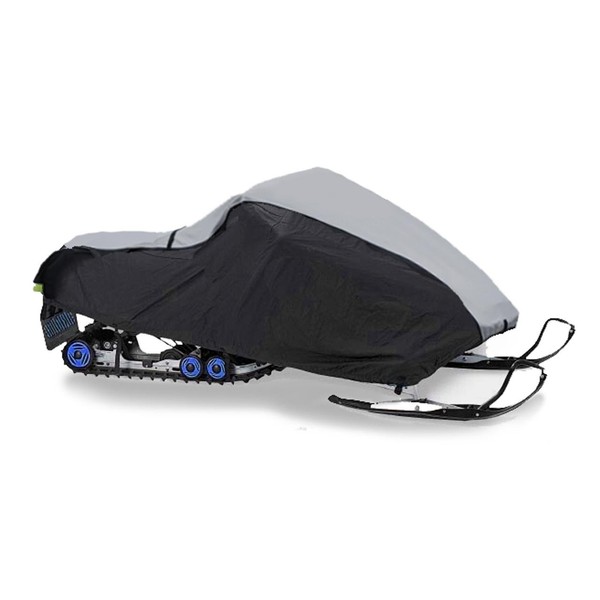 Trailerable Snowmobile Sled Cover Compatible for Polaris 600 RMK 144 for Model Years 2005-2020. 600 Denier, trailerable.