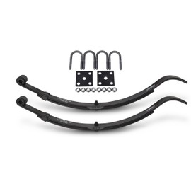 LIBRA Trailer Leaf Spring 2 Leaf Slipper 550lbs Cap for 1100lbs Axle & U bolt kit