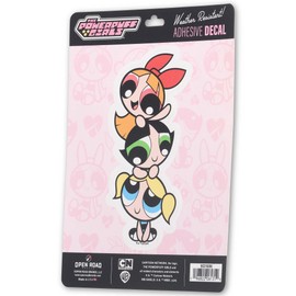 Powerpuff Girls Adhesive Vinyl Decal - Fun Powerpuff Girls Sticker for Car, Window, Water Bottle or Laptop