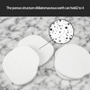 LVYKING Set of Four Coaster Pads Made from Diatomaceous Earth,