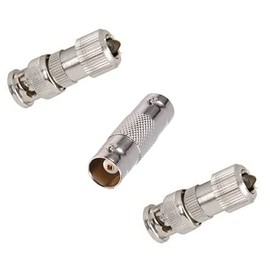 electrosmart® CCTV Coax Cable Splicing Kit - Includes 2x Easy Fit BNC Connectors & 1x Coupler