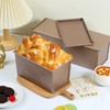 SS&CC Pullman Loaf Pan with Lid 2-Pack, 2.2lb & 1lb