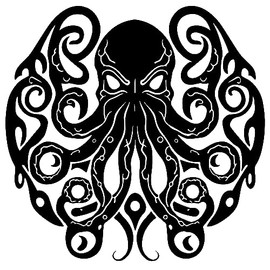 Cthulhu Vinyl Decal, Cthulhu Car Decal, Lovecraft Decals, Eldritch Decal, Cthulhu Sticker