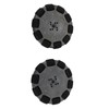 2pcs Omnidirectional Wheel 4in Omni Directional Universal Wheel Industrial Robot