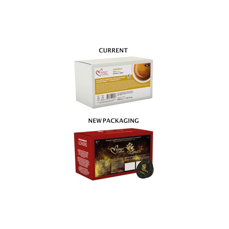 Italian Coffee capsules compatible with RIVO machines (Arabica, 200)