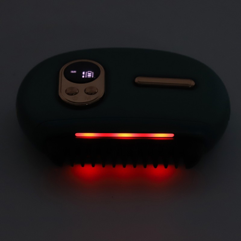 Electric Gua Sha Comb 9 Vibration Gears Heating Stone Needle