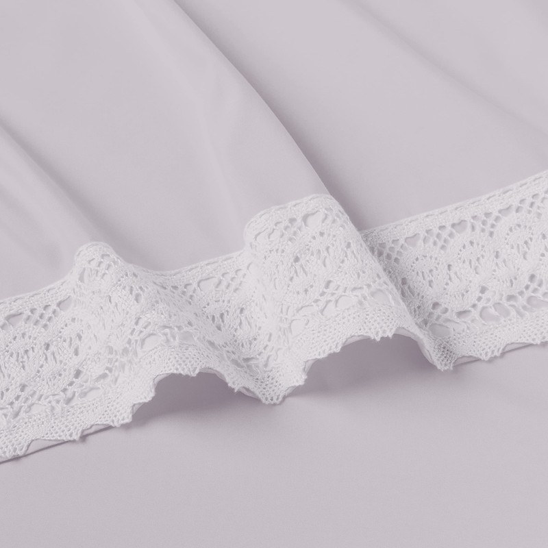 Modern Threads Soft Microfiber Crochet Lace Sheets - Luxurious Microfiber