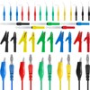35Pcs Back Probe Kit Portable Banana Plug to Alligator Clip