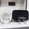 FLSEPAMB Pot Lid Organizer Pan Lid Organizer Kitchen Pot Lid