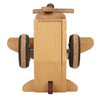Fighter Music Box Aircraft Wood Craft Musical Box Birthday Christmas