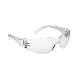 Honeywell XV100 1028860 Safety Glasses with Clear Frame, Anti-Scratch Hardcoat Lens, Lightweight, Peripheral Protection (1 Piece)