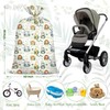 Extra Large Baby Shower Plastic Gift Bags 70"x 40" Jumbo