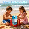 Wireless Mouse Cute Retro Aqua Mouse, Silent Portable Lightweight Optical