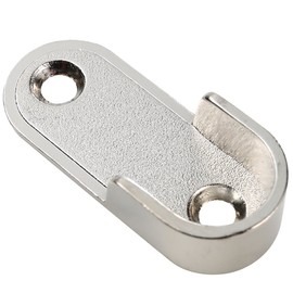 UHPPOTE Kleiderschrank Kleider Tube Unterstützung Schrank Stange Ende Halterung Verdickung Halter Pole (Packung mit 2)