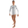 SEAC Men's Rash Guard T White, Long Sleeve, Sun Protection