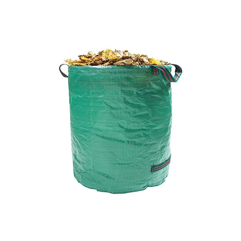 Centurion Reusable Garden Bag With Handles For Lawn Cleanup, Green,