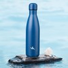 Konokyo Insulated Water Bottles,17 oz Double Wall Stainless Steel Vacumm