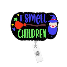 Arakulago Funny Pediatric Badge Reel Retractable Peds Nurse Nursing NICU Labor and Delivery Badge Holder with ID Clip Accessories RN CNA Glitter Acrylic Name Badge Clip Medical Assistant LPN ID Card