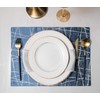 Euroca Cloth Placemats for Dining Table Woven Cotton Fabric Beautiful