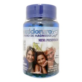 Piezas Cloruro Magnesio 100 Caps 500mg Maxicloruro