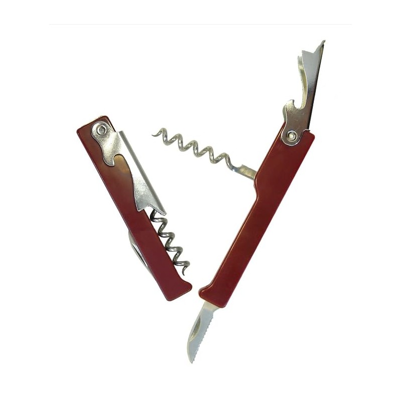 Premium Double Lever Corkscrew for Wine and Capped Bottles