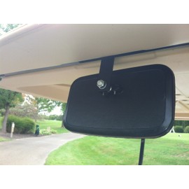Golf Cart Rear View Mirror for Ez Go, Club Car, Yamaha
