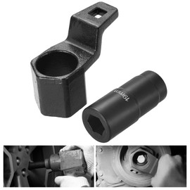 weyleity 19mm Harmonic Balancer Socket & 50mm Crankshaft Pulley Wrench Holder Removal Tool Kit, Crankshaft Pulley Removal Tool for Honda and Acura Engines