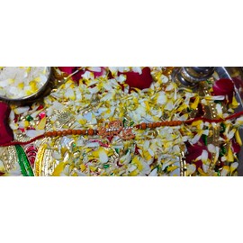 SHREE RAM Rakhi for Brother and Sister | Fancy Designer Rakhi Thread | Raksha Bandhan Rakhi Gift for loving Brother, Sister, Friends & Family | Indian Rakhee | Rakhe Bracelet