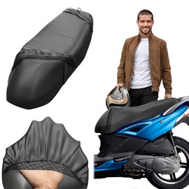 LLAVEROSMOTOR.ES Motorcycle Seat Cover Universal, Motorcycle Seat Cover Waterproof, Scooter Seat Cover, Scooter Seat Cover, Anti-Scratch, Scooter Seat Cover with Sun and Rain Protection