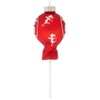 Kat + Annie 5.5" Red Tootsie Pop Glass Christmas Ornament
