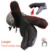 Winter Ski Gloves, Windproof, Waterproof and Warm Keeper, with Screen