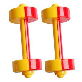 Toddmomy Kids Dumbbell Toy 1 Pair Kids Weight Lifting Set Plastic Dumbbell Toy Home Gym Sports Workout Equipment for Kids