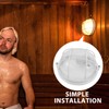 MERRYHAPY 1pc Sauna Lighting Anti-high Bulkhead Light LED Wall Lamp