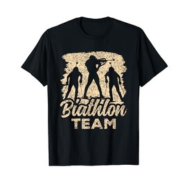 Biathlon Team Biathlete Biathlons Sports T-Shirt