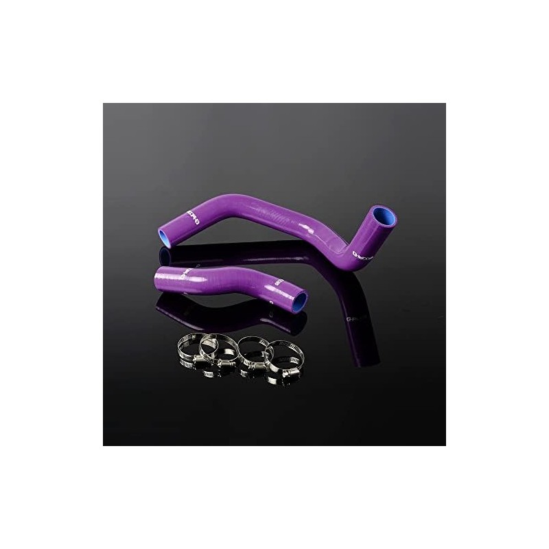 G-PLUS Silicone Radiator Hose Pipe Kit Clamps Compatible with Mitsubishi