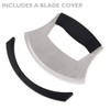 KEISSCO Pizza Cutter Stainless Steel Ulu knife Razor Sharp Rocker