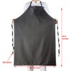 ETBOL Chemical Resistant Vinyl Apron - Black Plus Size Unisex