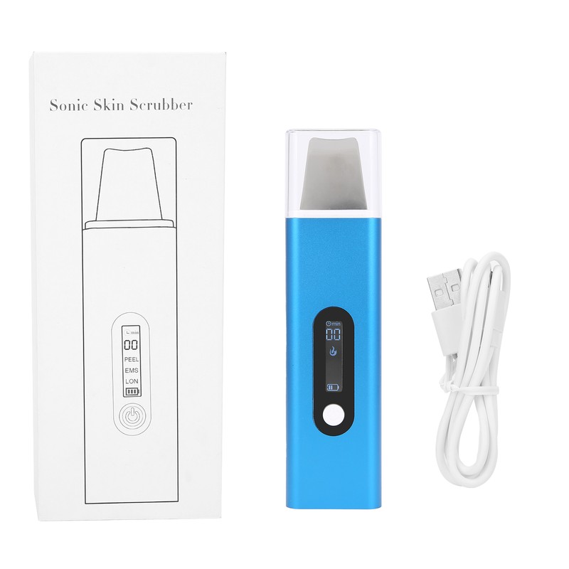 Ultrasonic Skin Scrubber Blackhead Removal Adjustable Face Pore Cleaner Beauty