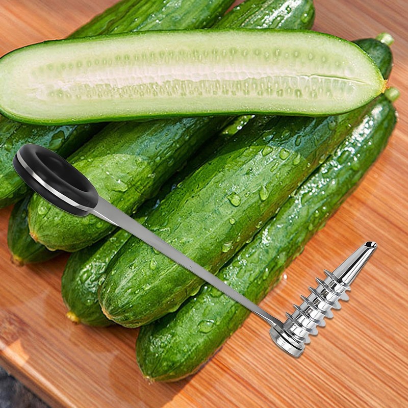 Veggie Spiralizer,Zucchini Spiralizer - Stainless Steel Kitchen Gadgets for Cucumber